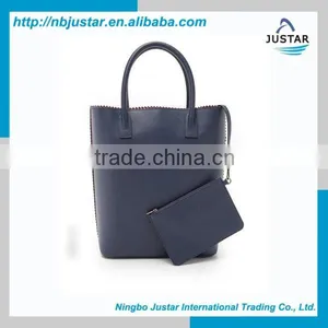 Fashion Tote Hand Bag Woman PU Leather Shoulder Large Ladies Hand Bag Designer thumbnail-1