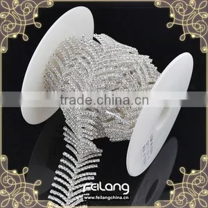 Fancy Crystal Rhinestone Chain Trimming thumbnail-1