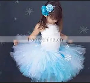 Girls Snowflake Tutu Skirts for Party thumbnail-1