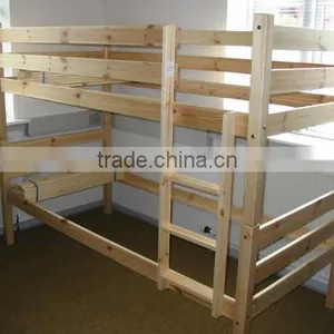 Cheap Used Honey Adult Wood Bunk Bed For Hostels thumbnail-2