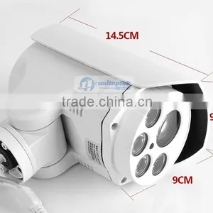 Bullet Outdoor Waterproof 4X Optical Zoom 2.8-12mm Lens IR Range 30M Night Vision1.0MP HD-AHD PTZ Camera thumbnail-6