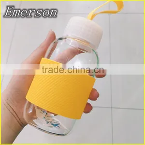 250ML Silicone Cover Sport Water Bottle Water Bottle Joyshaker Outside Seal Juice Bottle Infuser Water Bottle thumbnail-3