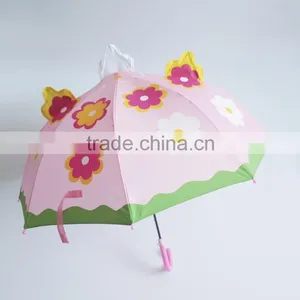 High Quality Monogrammed Umbrellas Cheap Kids Umbrella Flower thumbnail-3
