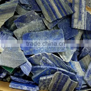 Wholesale Cheap Natural Blue Lapis Stone Slice Rough Crystal Gemstone thumbnail-1
