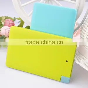 New Arrival Ultra-thin Credit Card Power Bank, Solar Power Bank 2000 thumbnail-2