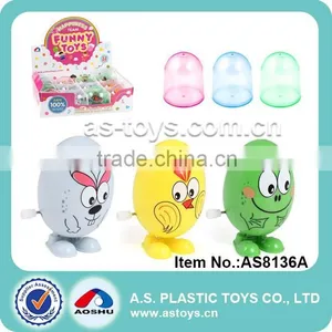 Cartoon Kids Plastic Wind up Jumping Egg thumbnail-1