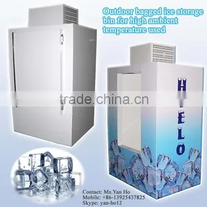 Outdoor Bagged Ice Storage Bin for High Ambient Temperature Used thumbnail-1