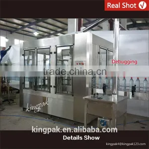 3-IN-1 Pure Water And Mineral Water And Carbonated Drink Filling Machine thumbnail-5
