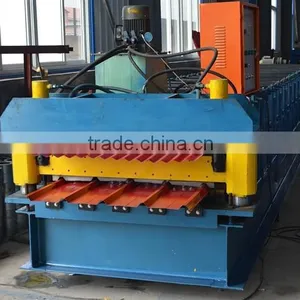 JCX Double Deck Corrugated and Ibr Roll Forming Machine thumbnail-2