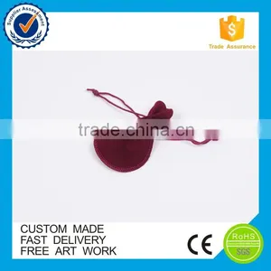 Stylish Custom Velvet Drawstring Pouch Bag thumbnail-2