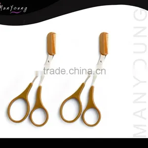 Beauty Scissors/cosmetic Scissors/eyebrow Scissors With Comb Cover thumbnail-1