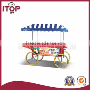 Commercial Cottn Candy Cart Popcorn Cart thumbnail-1