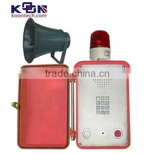 Alarm System VOIP Waterproof Telephone KNSP-15 With Competitive Price From Koon thumbnail-5
