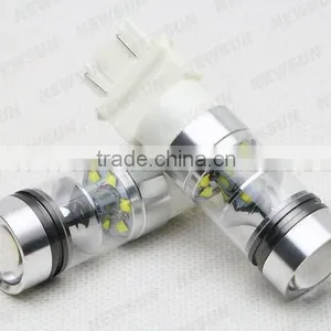 Super Bright With Mirror Reflector 3157 Led Blub, 12V 24V C Ree Auto Led Back-up Reverse/Turning Singal Lights for Cars Trucks thumbnail-3