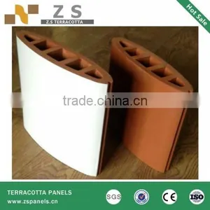 Terracotta Panels, Terracotta Shutter, Terracotta Stick, Terracotta Louver for Curtain Wall Decoration thumbnail-3