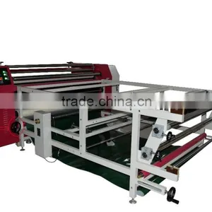 Security Device Oil Heating Roller Sublimation Heat Transfer Machine for Garment thumbnail-1