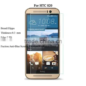 High Clear Anti Blue Light Tempered Glass Screen Protector For HTC 816 820 Film thumbnail-3