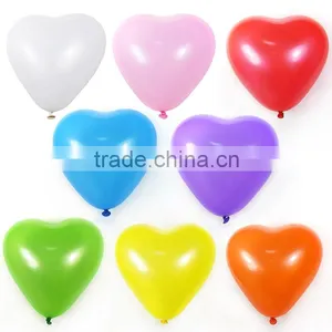 2016 China Manufacture Colorful Heart Latex Balloon of Party Supplies thumbnail-6