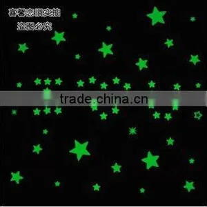 Custom Stars Shape Glow in Dark Sticker thumbnail-1