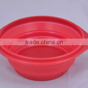 Silicone Pet Expandable/Collapsible Travel Bowl thumbnail-1