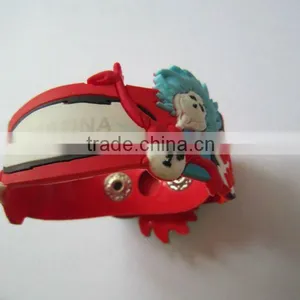 Fashionable 3D Soft PVC Wristband/ Bracelet thumbnail-1