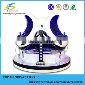 New Look 9D VR Cinema Last Design Virtual Reality 9d Cinema With Smoke Special Effects thumbnail-2