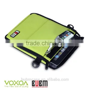 9.7 Inches BUBM Green Nylon Shoulder Bag Tablet PC thumbnail-4