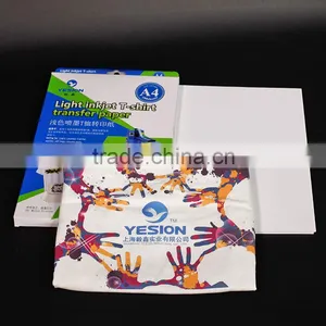 Yesion A4 A3 Inkjet Heat Transfer Printing Paper For 100% Cotton T-shirts thumbnail-1