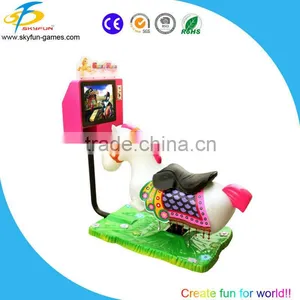 Skyfun Lovely Mini Horse Racing Kiddie Ride for Kids in Shopping Mall thumbnail-3