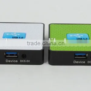 Promotional Square-shape Usb Por Hub, 4 Port 3.0 Usb Hub for Computer Accessories thumbnail-3