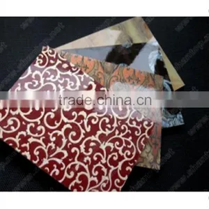 High Gloss PVC Faced Kitchen Cabinet MDF For Furniture thumbnail-3