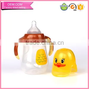 Popular Plastic Kids Drinking Cup Water Bottle With Handle in PP Material thumbnail-2