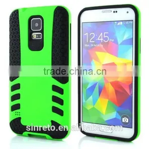 Wholesale Football Texture Cases for Samsung Galaxy S5, Pc+tpu Rocket Green Samsung Galaxy Cases thumbnail-1