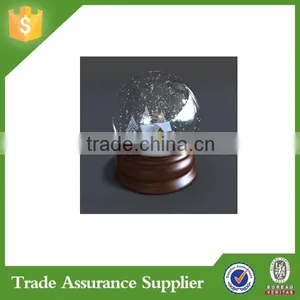 2015 New Product Resin Custom Snow Globe for Home Decoration thumbnail-1