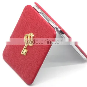Wedding Gift Metal Hand Small Pocket Mirror Cheap for Pocket thumbnail-1