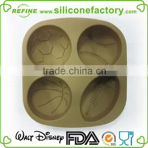 Various Balls Shaped Non-stick 100% Food Grade Silicone Bake Mold thumbnail-2