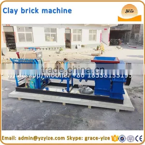 Manual Red Clay Bricks Making Machine for Sale/ Used Clay Brick Extruder Machine thumbnail-3
