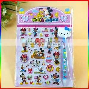 Mickey Mouse and Donald Duck Puffy Sticker thumbnail-1