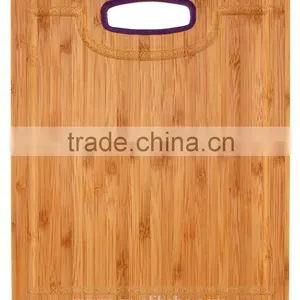 15 Inch MoSo Bamboo Silicone Colors Cutting Board thumbnail-1