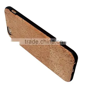 2016 New Arrival Wood Cork Case for Cell Phone Cover Leather for Iphone 6 thumbnail-3