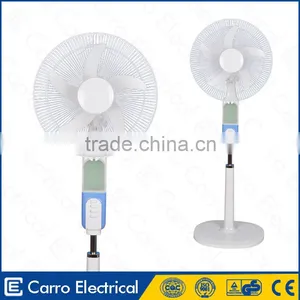 Elegant Solar AC Charging Fan 16inch Standing Battery Charger Fan thumbnail-2