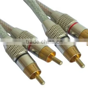 2 RCA to RCA Cable High Quality AV Cable thumbnail-1