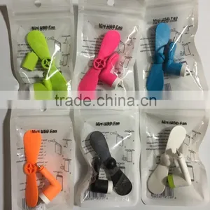 Latest Design 2 in 1 Mini Otg Usb Fan for Android Mobiles ,mini Fan for Iphone thumbnail-2