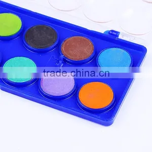 Carton 12 Pcs Watercolor Paint Box for Watercolors Cakes Painting,custom Design Gouache and Post Color Paint thumbnail-4