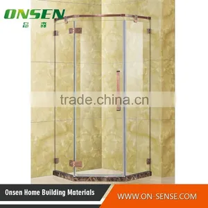 Quality Products Shower Cabin Classic Style Stainless Steel Shower Enclosure for Hotel Bathroom thumbnail-5