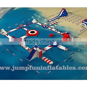 Large Water Park Inflatable Floating Park,adults Aqua Sports Inflatable Park on Sea thumbnail-1