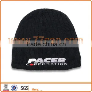 Wholesale 100% Acrylic Custom Beanie Hat With Embroidery Logo thumbnail-1
