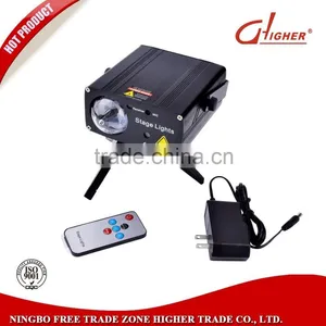 DL018 Latest Design Multi Pattern Mini Laser Stage Lighting Projector With Music Controller thumbnail-1