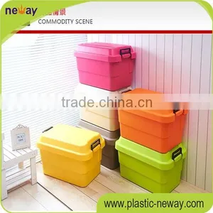 New Arrival PP Eco-Friendly Folding Stocked Keyway Plastic Storage Box thumbnail-4