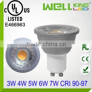 UL ES 3w 4w 5w 6w 7w MR16 COB Gu10 Narrow Beam Angle Led Spotlight thumbnail-3